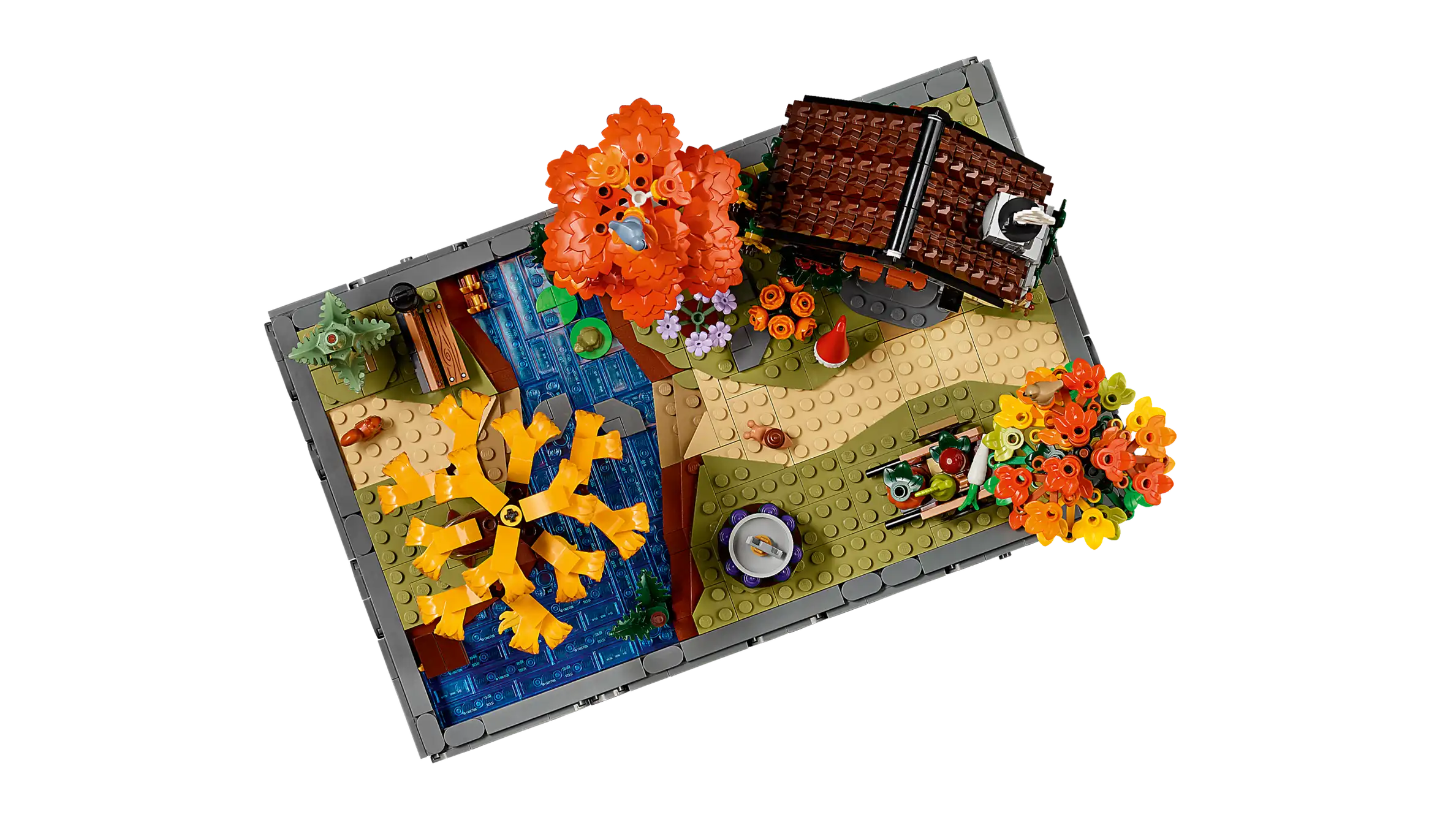 Compatible - IDEAS - 11372 - Autumn Cottage Garden - 1102 Pieces