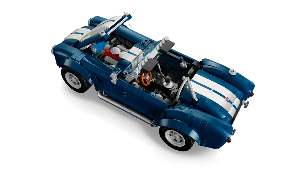 Compatible - Icons - 10357 - Shelby Cobra 427 - 1241 Pieces