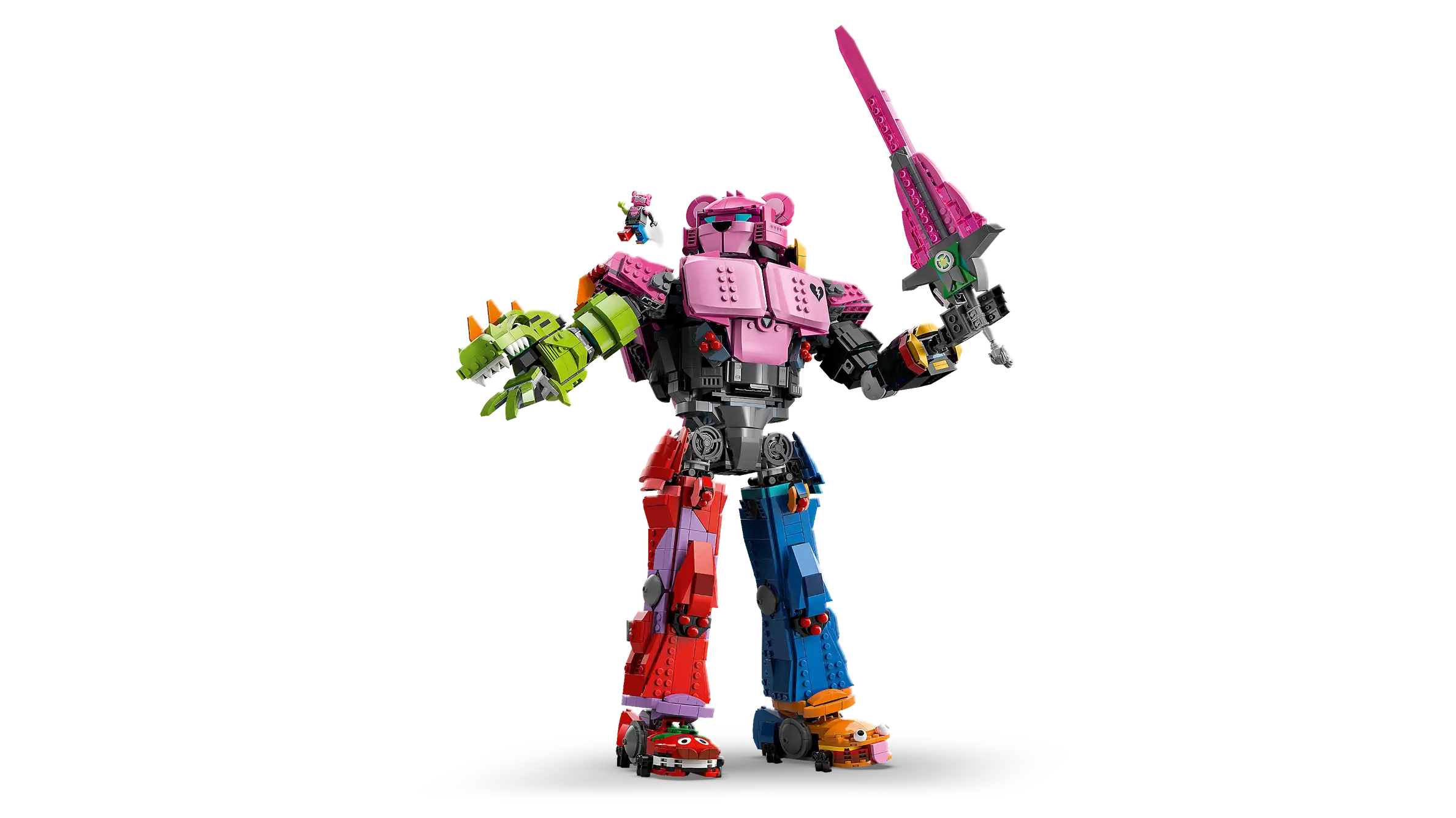 Compatible - Fortnite - 77078 - Mecha Team Leader - 2503 Pieces