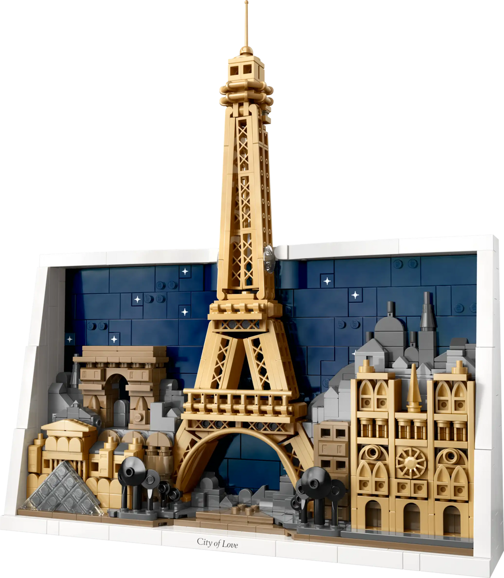 Compatible - Architecture - 21064 - Paris - City of Love - 958 Pieces
