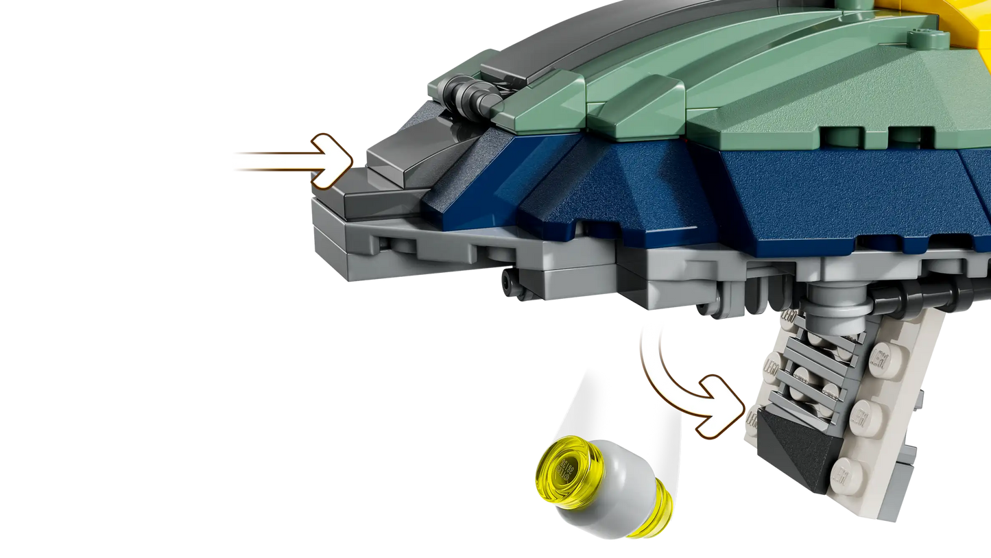 Compatible - 75433 - Star Wars - Jango Fett's Starship - 707 Pieces
