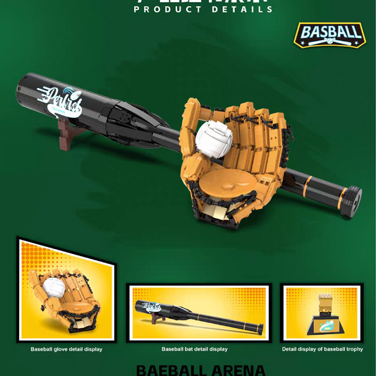 DK - 80021 - Baseball Kit - 968 Pieces