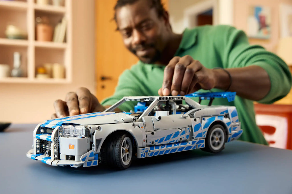 Compatible - Technic - 42210 - Fast and Furious Nissan Skyline GTR R34 - 1410 Pieces