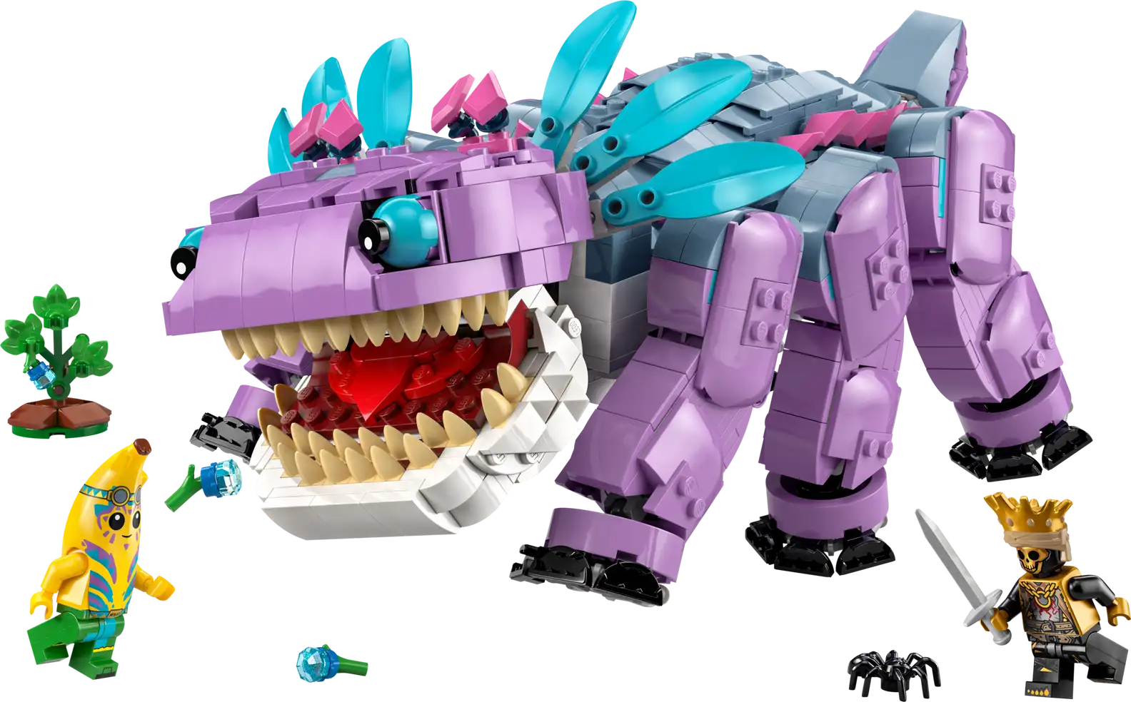 Compatible - Fortnite - 77077 - Klombo - 1084 Pieces