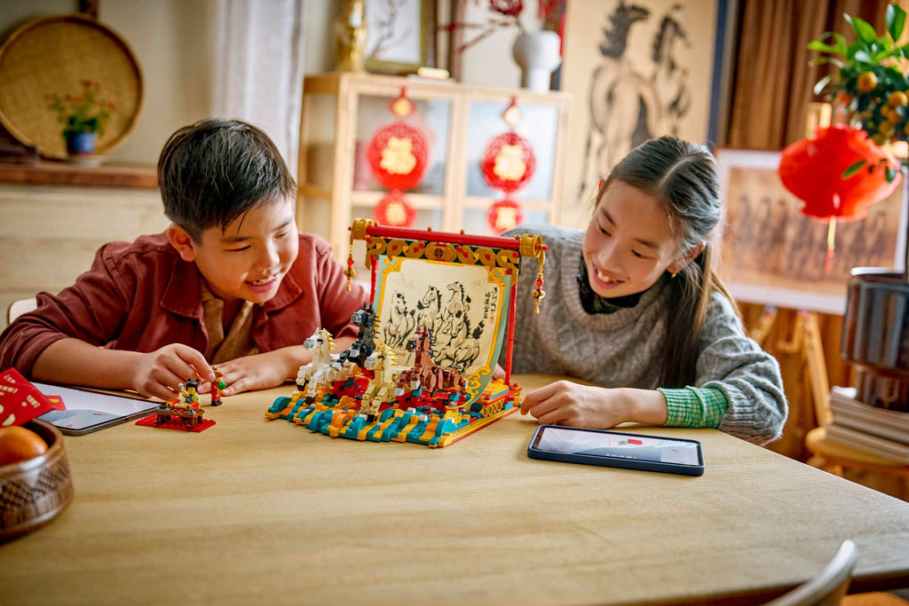 Compatible - IDEAS - 80119 - Galloping Horses Canvas - 1650 Pieces