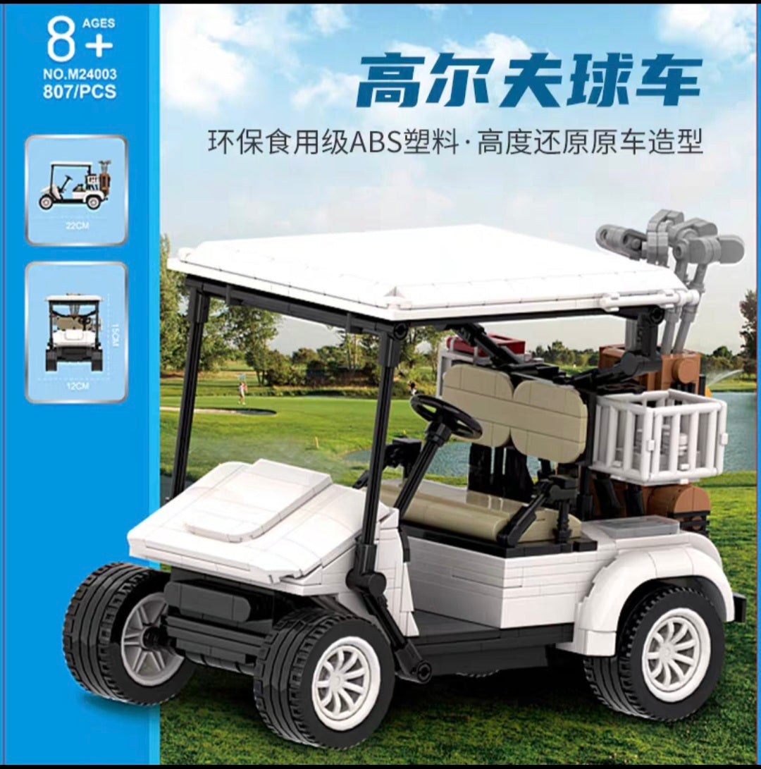 Masterpieces - M24003 - Golf Cart - 807 Pieces