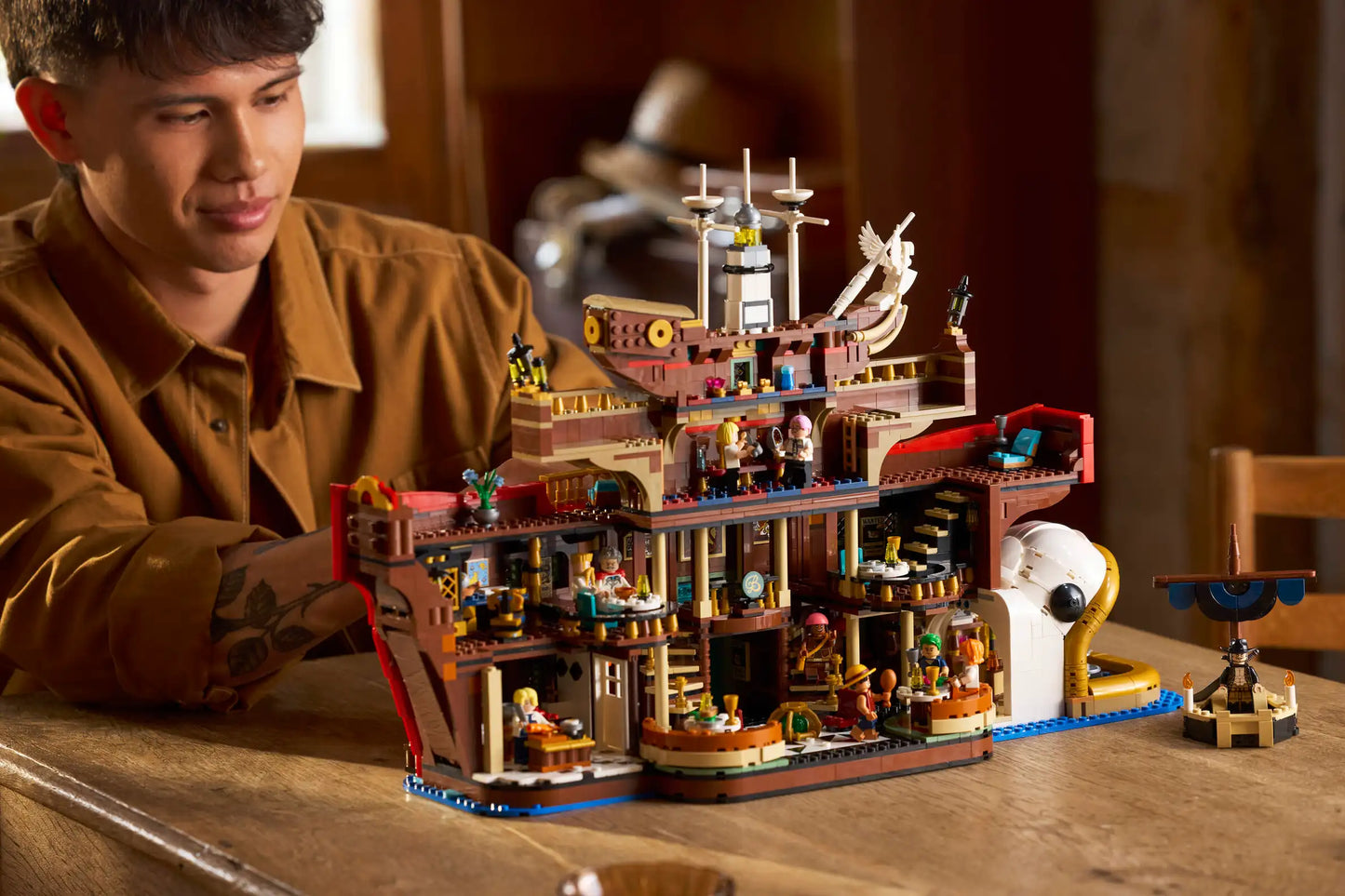 Compatible - 75640 - One Piece - The Baratie Floating Restaurant - 3402 Pieces