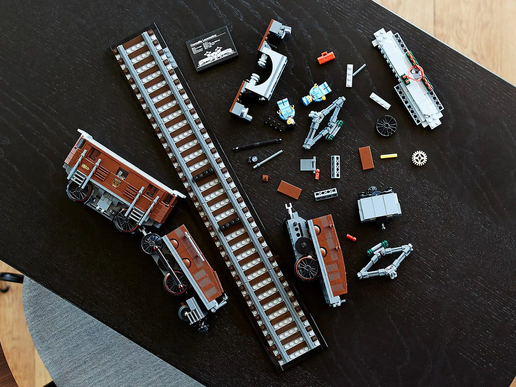 Compatible - Icons - 10277 - The Crocodile Locomotive - 1277 Pieces