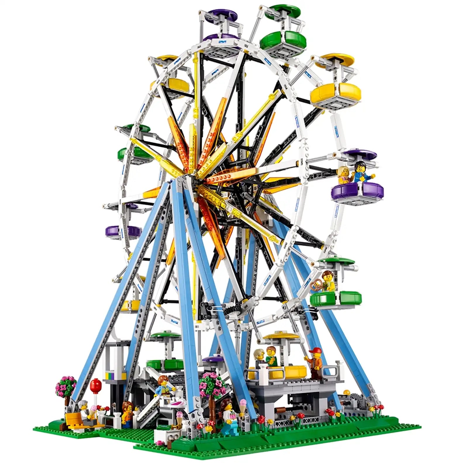Compatible - Icons - 10247 - Ferris Wheel - 2464 Pieces