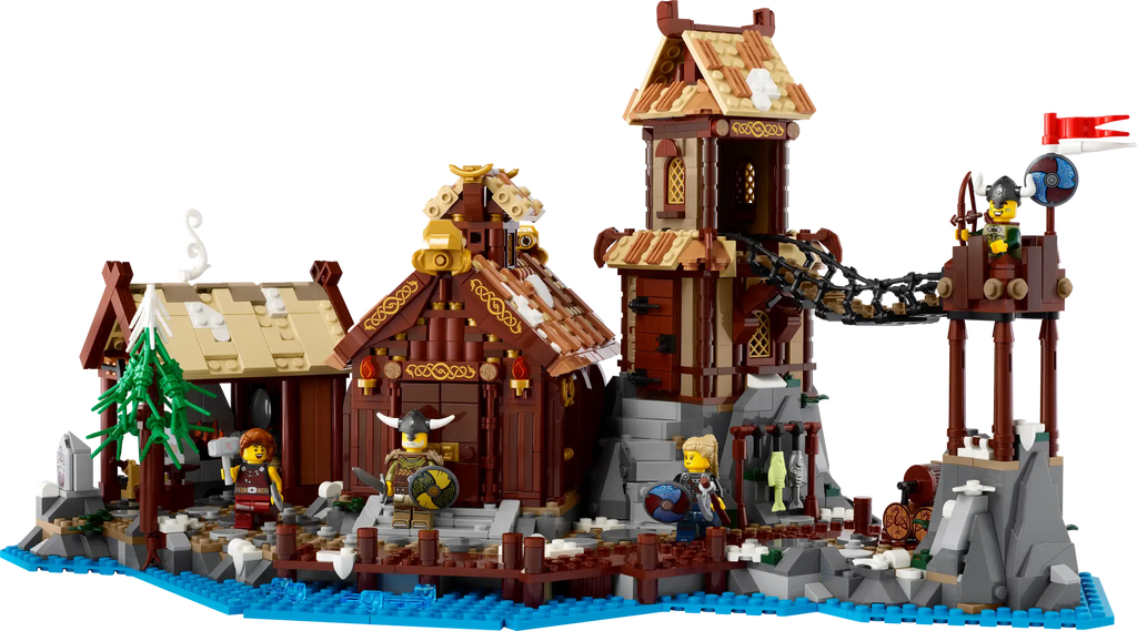 Compatible - IDEAS - 21343 - Viking Village - 2103 Pieces