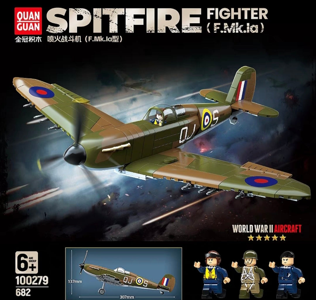 Quan Guan - 100279 - Spitfire - 682 Pieces