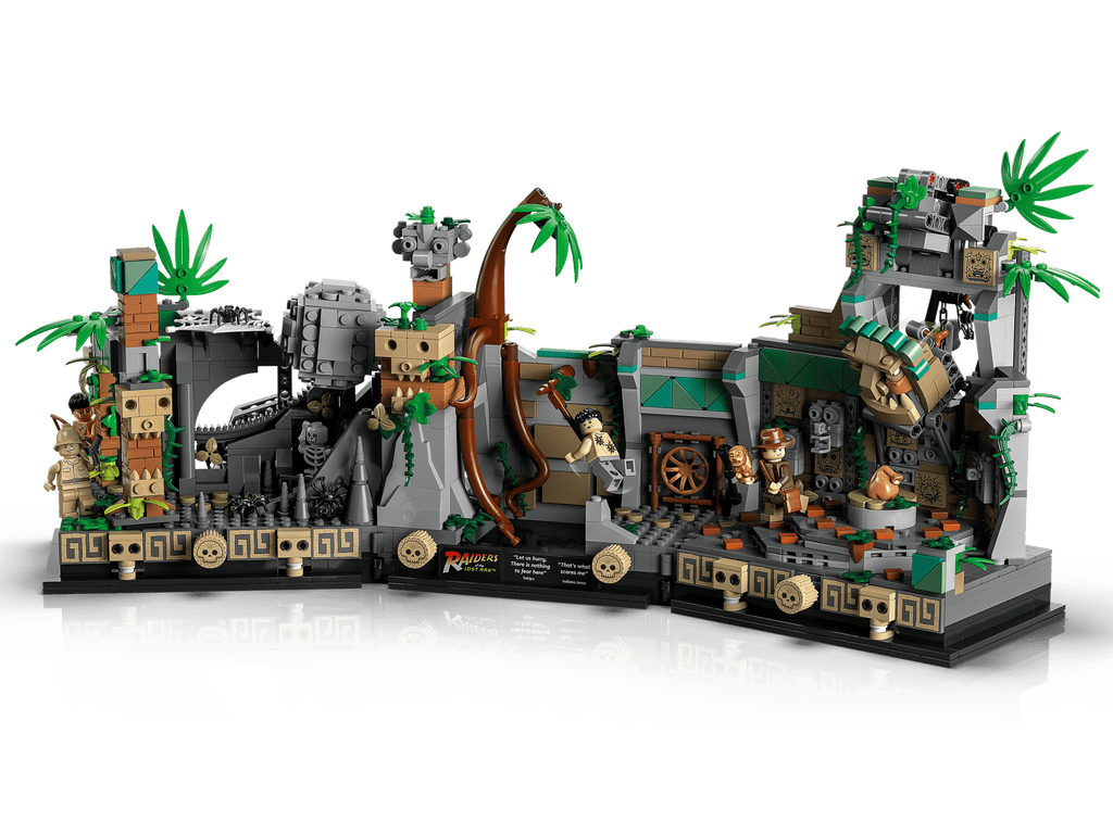 Compatible - Indiana Jones - 77015 - Temple Of The Golden Idol - 1545 Pieces