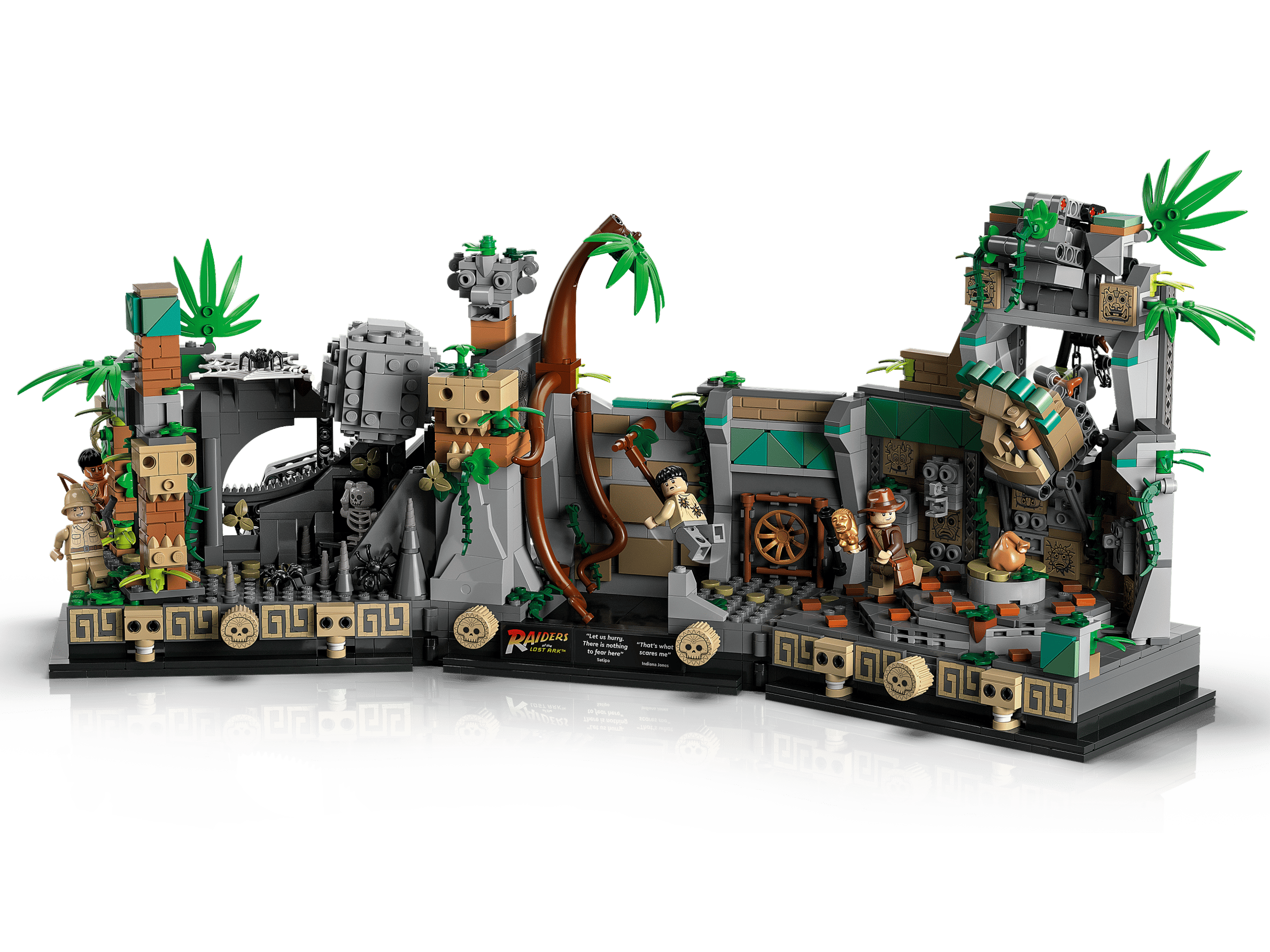 Compatible - Indiana Jones - 77015 - Temple Of The Golden Idol - 1545 Pieces