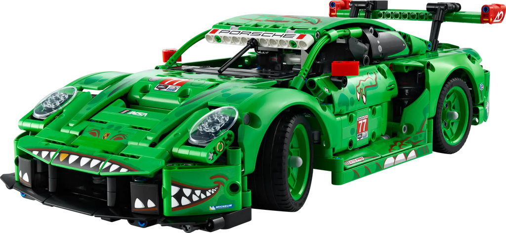 Compatible - Technic - 42224 - Porsche RSR GT3 R Rexy AO - 1313 Pieces