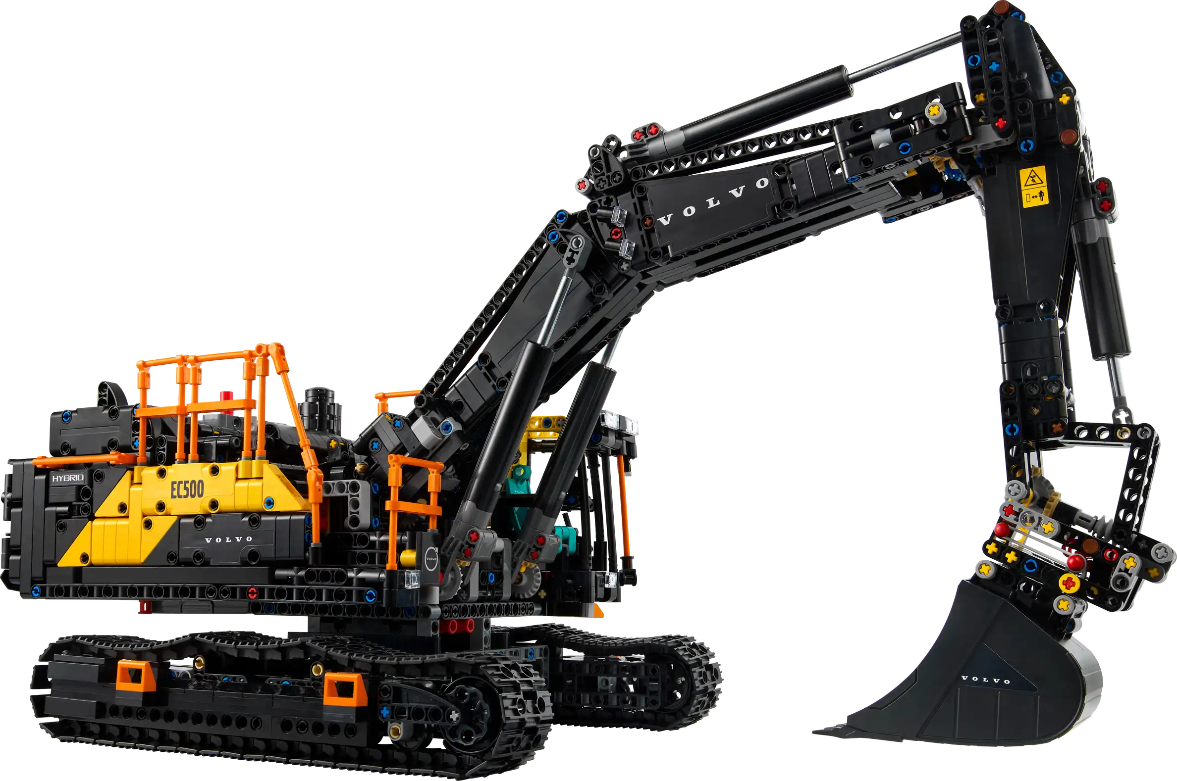 Compatible - Technic - 42215 - Volvo EC500 Hybrid Excavator - 2795 Pieces