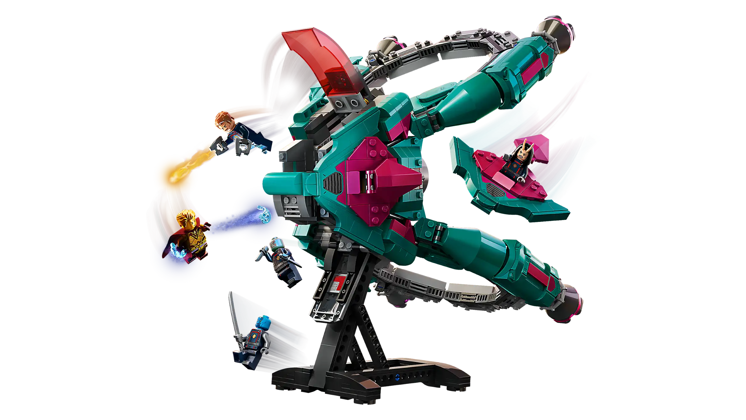 Compatible - Marvel - 76255 - Avengers - The New Guardian Ship - 1108 Pieces