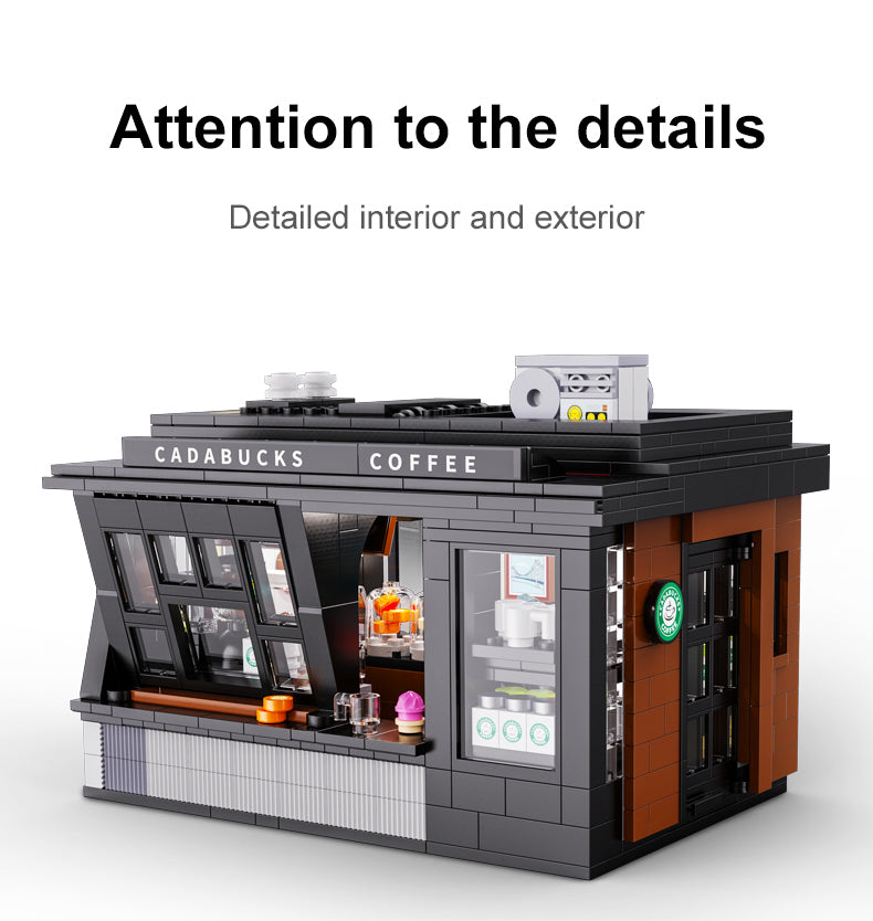 CaDA - C66005 - Starbucks Coffee Shop - 768 Pieces (Group Order Discount Not Applicable)