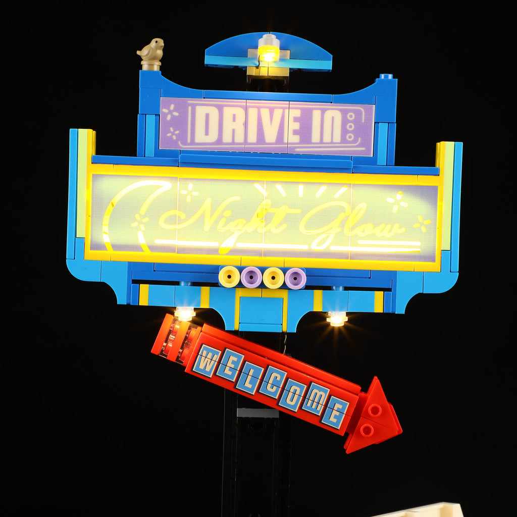 Lumibricks/Funwhole - L9081 - Night Glow Drive In - 1760 Pieces