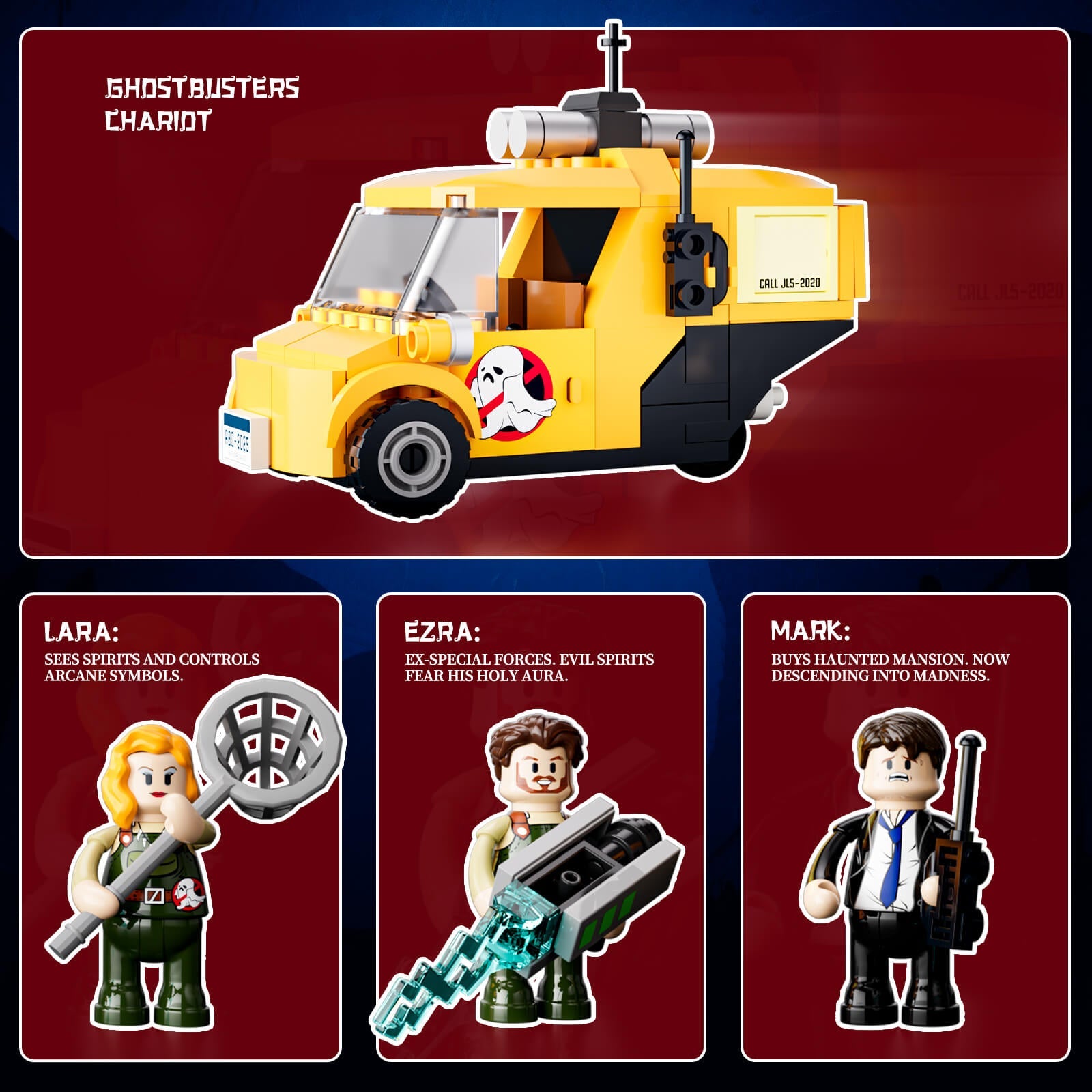 Lumibricks/Funwhole - L9092 - Midnight Haunted Mansion - 2617 Pieces