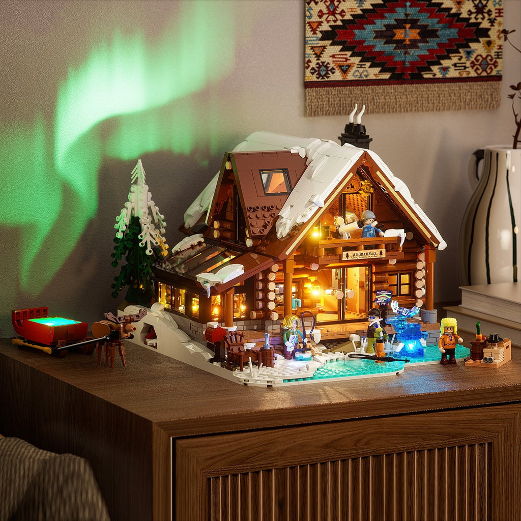 Funwhole/Lumibricks - F9090 - Aurora Cabin - 2425 Pieces