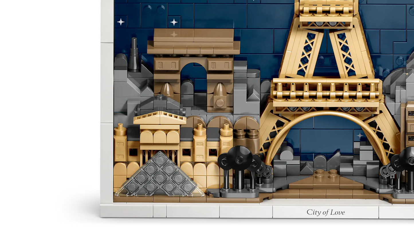 Compatible - 21064 - Architecture - Paris - City of Love - 958 Pieces