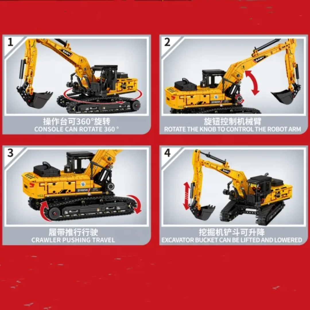 Sembo - SY485H - Sany Heavy Industry Excavator - 1022 Pieces