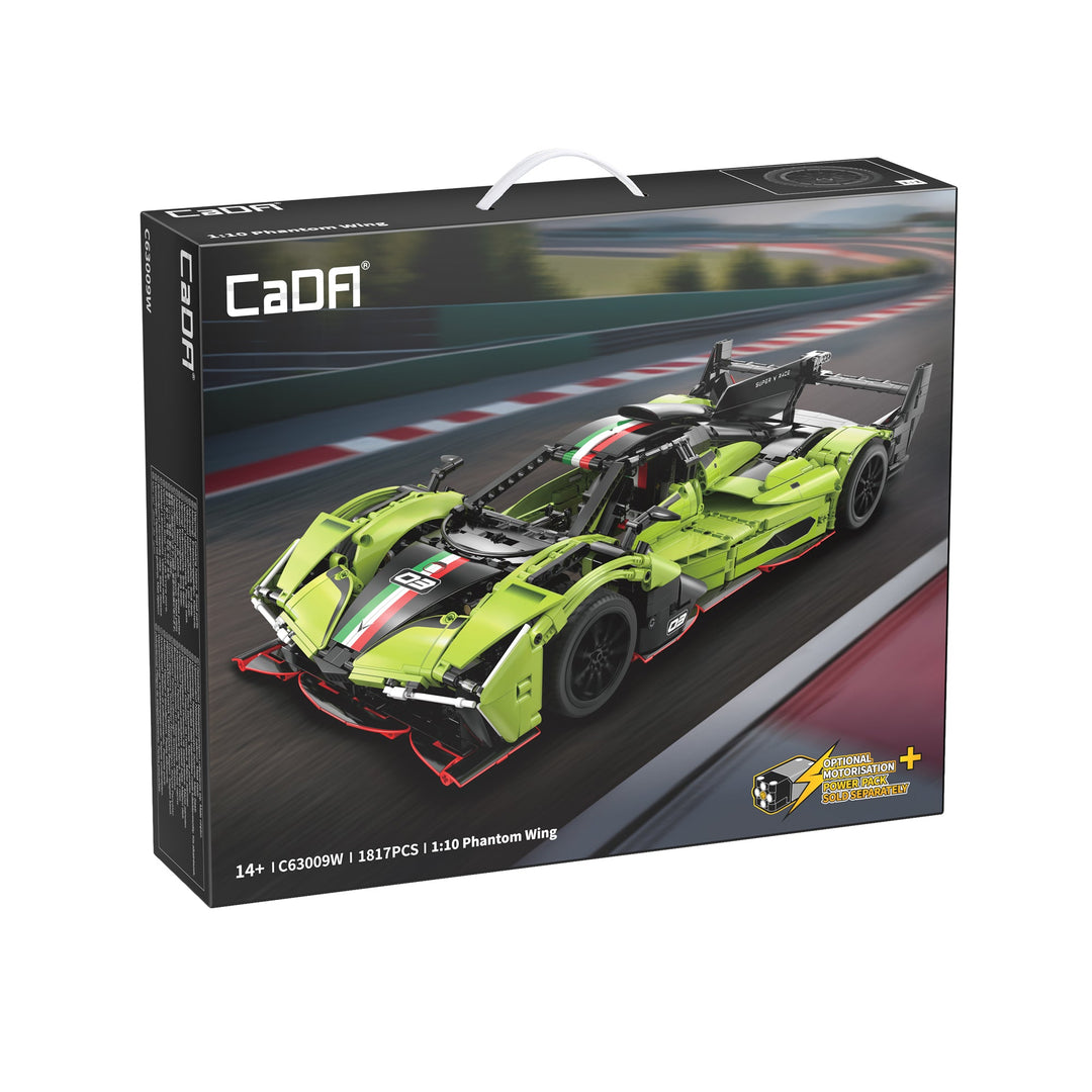 CaDA - C63009 - Lamborghini SC63 - Le Mans Hypercar - 1817 Pieces