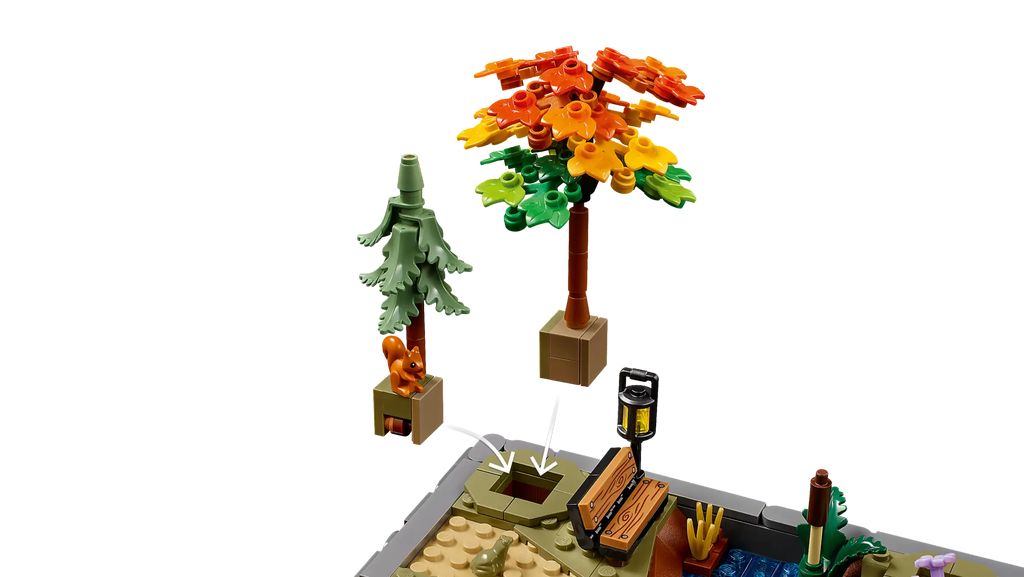 Compatible - IDEAS - 11372 - Autumn Cottage Garden - 1102 Pieces