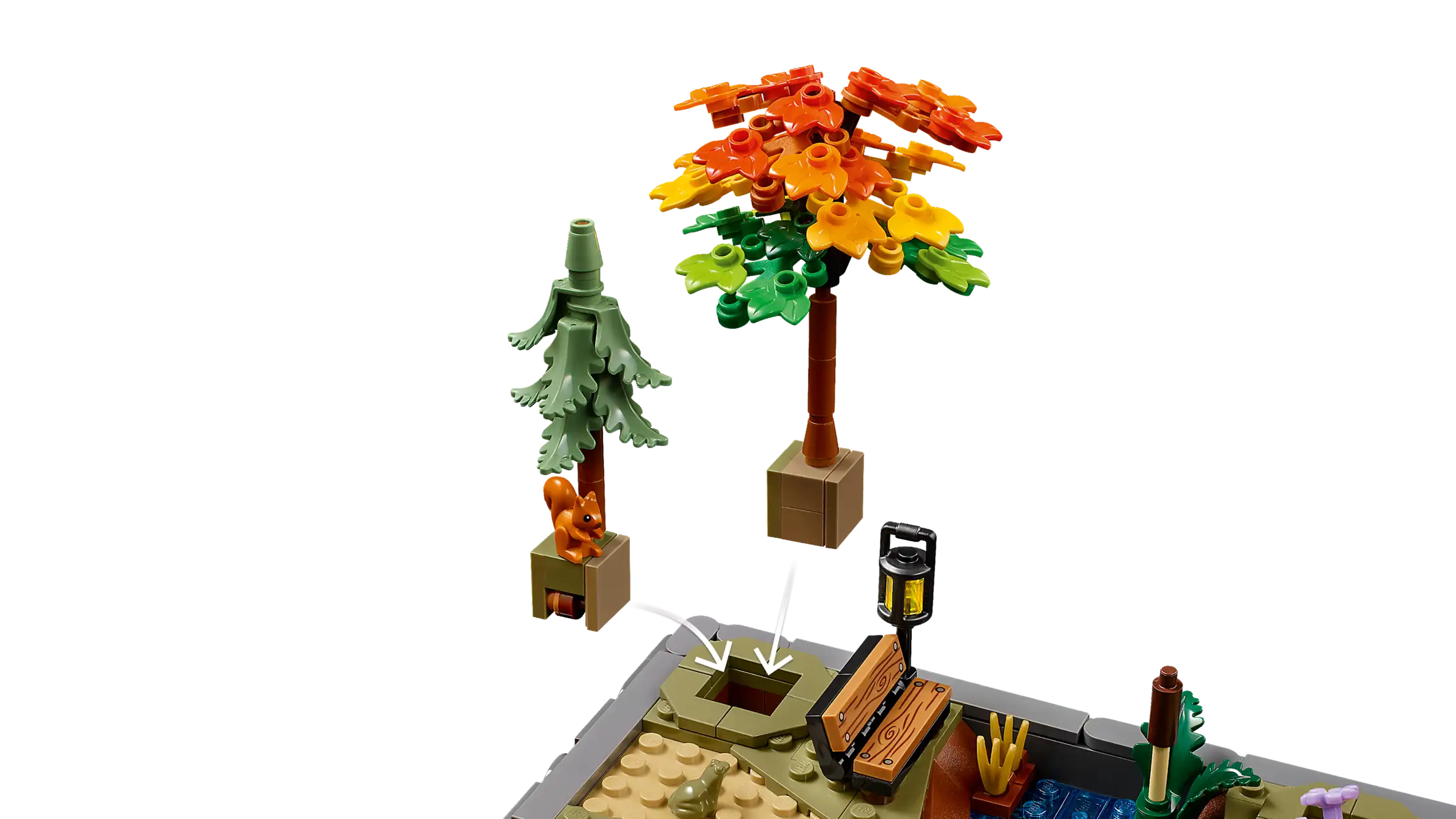 Compatible - IDEAS - 11372 - Autumn Cottage Garden - 1102 Pieces