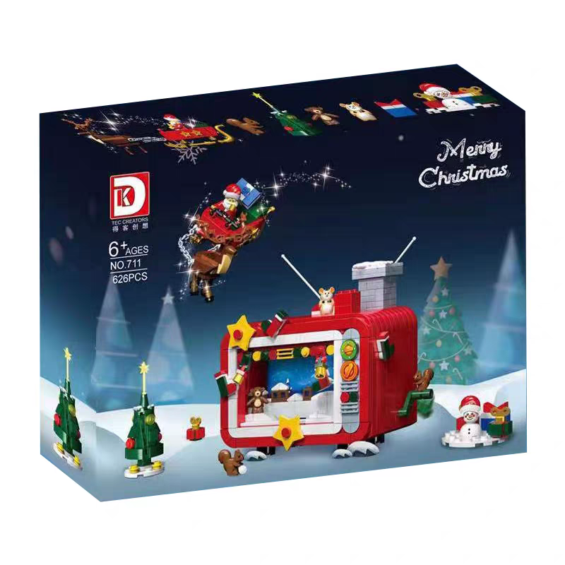 DK - DK711 - Merry Christmas TV Box - 626 Pieces