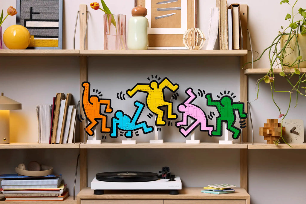Compatible - Art - 31216 - Keith Haring – Dancing Figures - 1773 Pieces