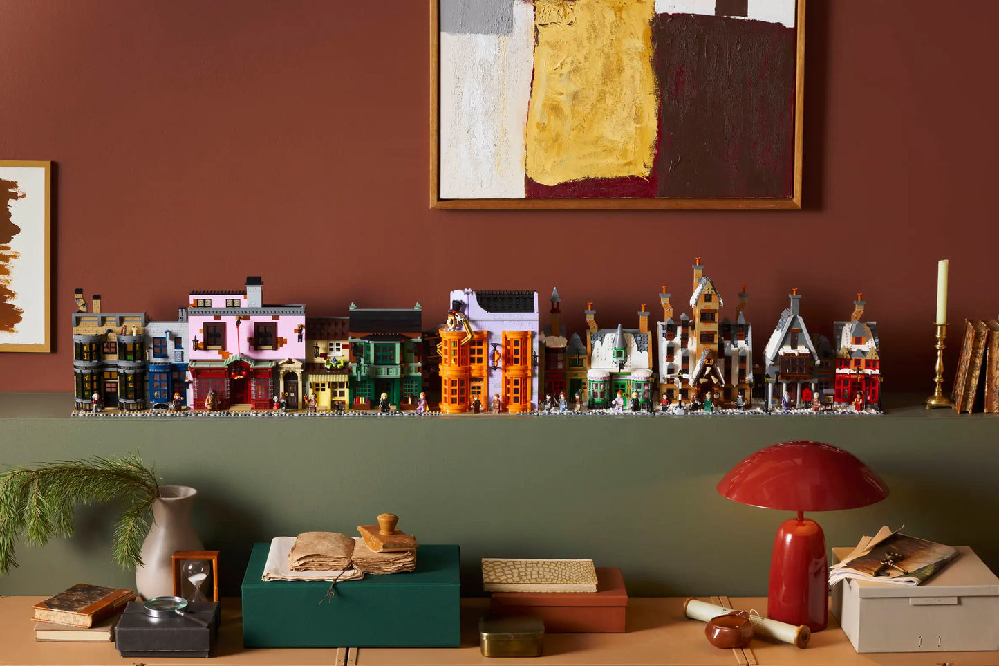 Compatible - 76457 - Harry Potter - Collectors Edition - Hogsmeade Village - 3228 Pieces