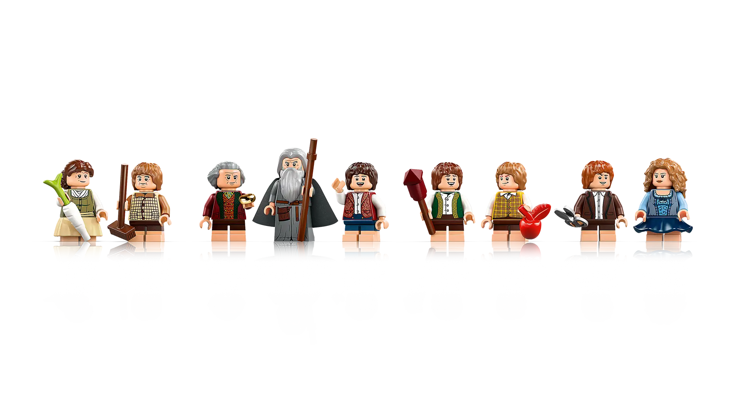 Compatible - Icons - 10354 - The Lord of The Rings - The Shire - 2017 Pieces