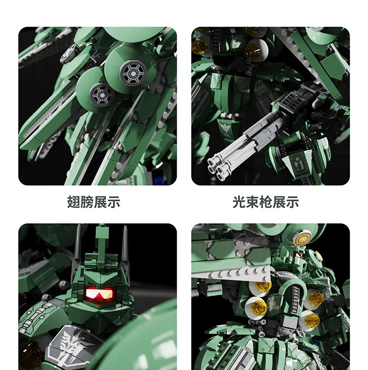 NZ - 666 - Kshatriya Gundam Mech - 2091 Pieces