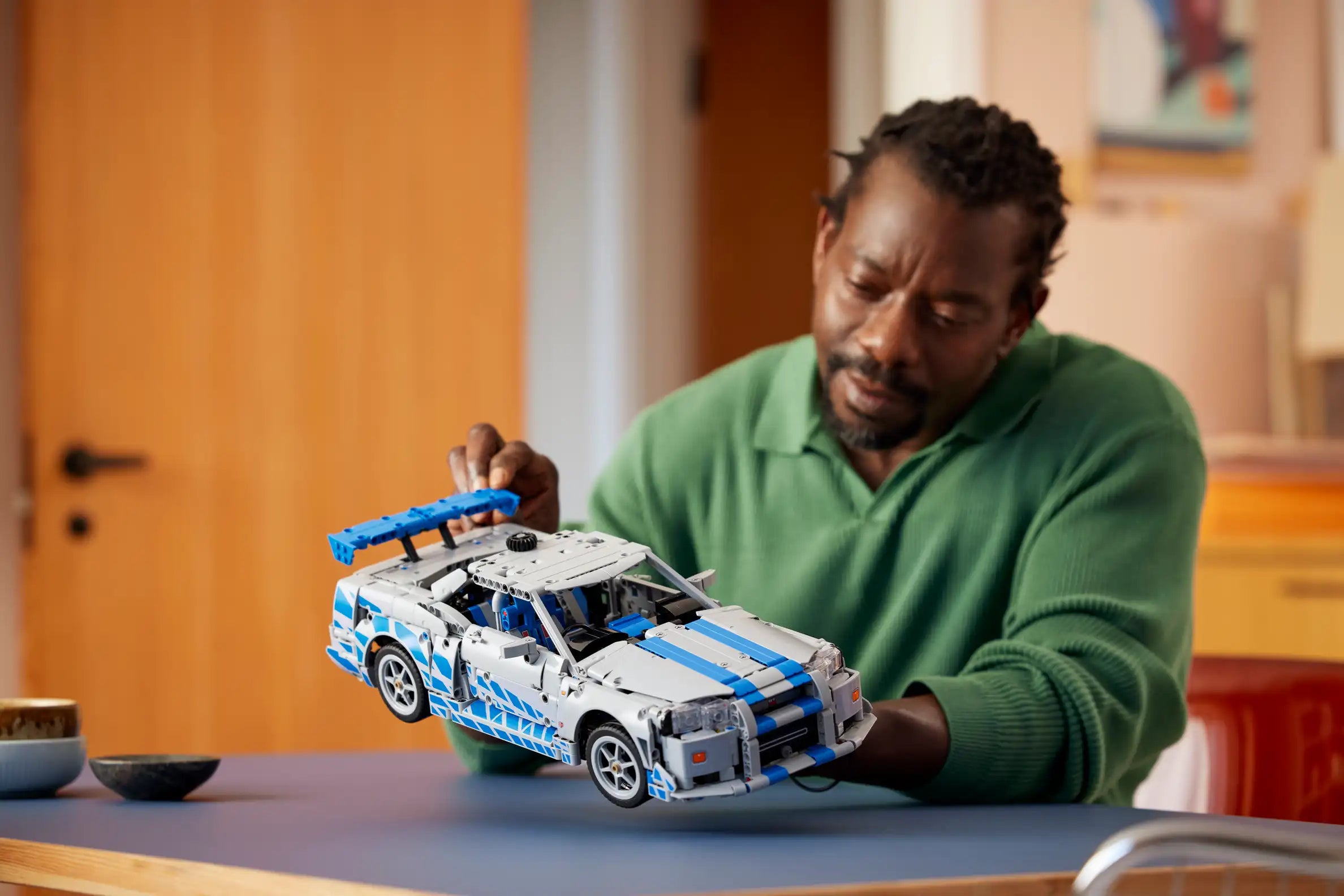 Compatible - Technic - 42210 - Fast and Furious Nissan Skyline GTR R34 - 1410 Pieces