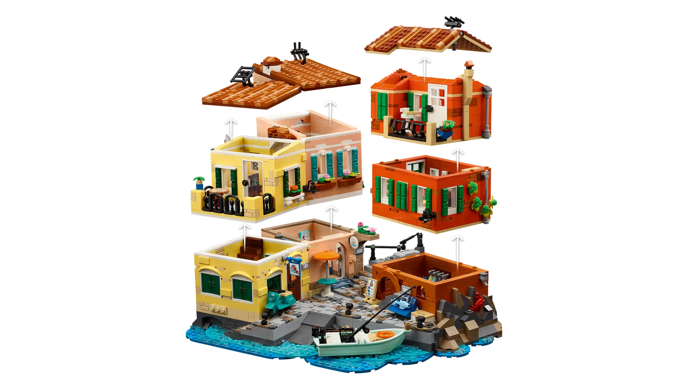 Compatible - IDEAS - 21359 - Italian Riviera - 3251 Pieces