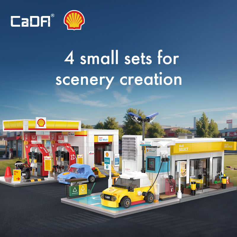 CADA - C66028 - Shell Retail Station - 305 Pieces