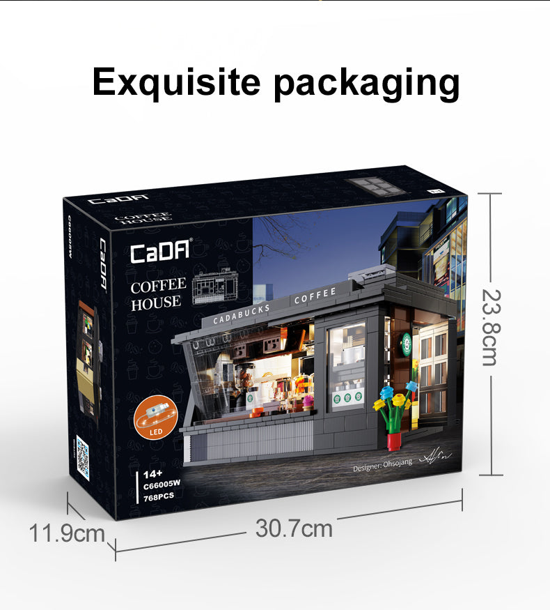 CADA - C66005 - Starbucks Coffee Shop - 768 Pieces