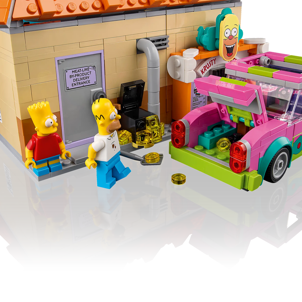 Compatible - Icons - 10352 - The Simpsons - Krusty Burger Restaurant - 1635 Pieces