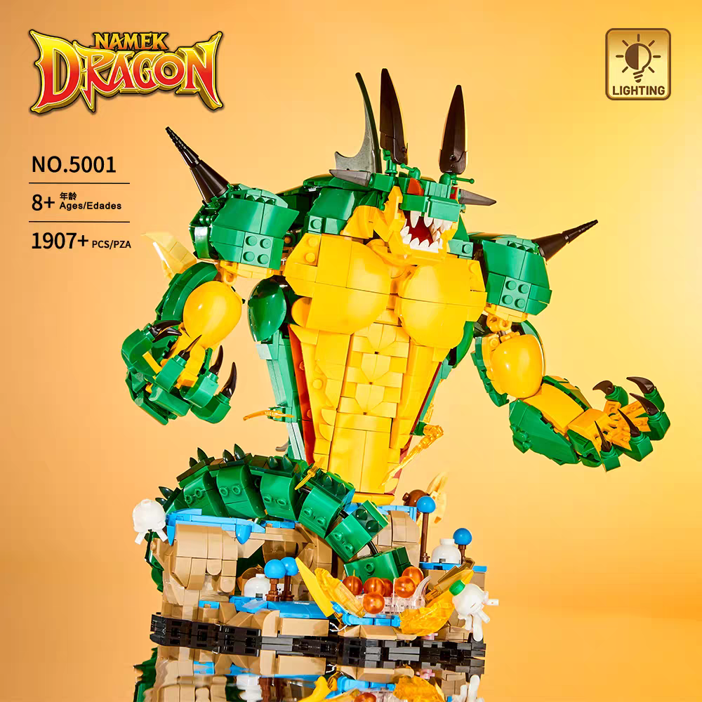DK - 5001 - Dragon Ball Z - Namekian Dragon - Porunga - 1907 Pieces