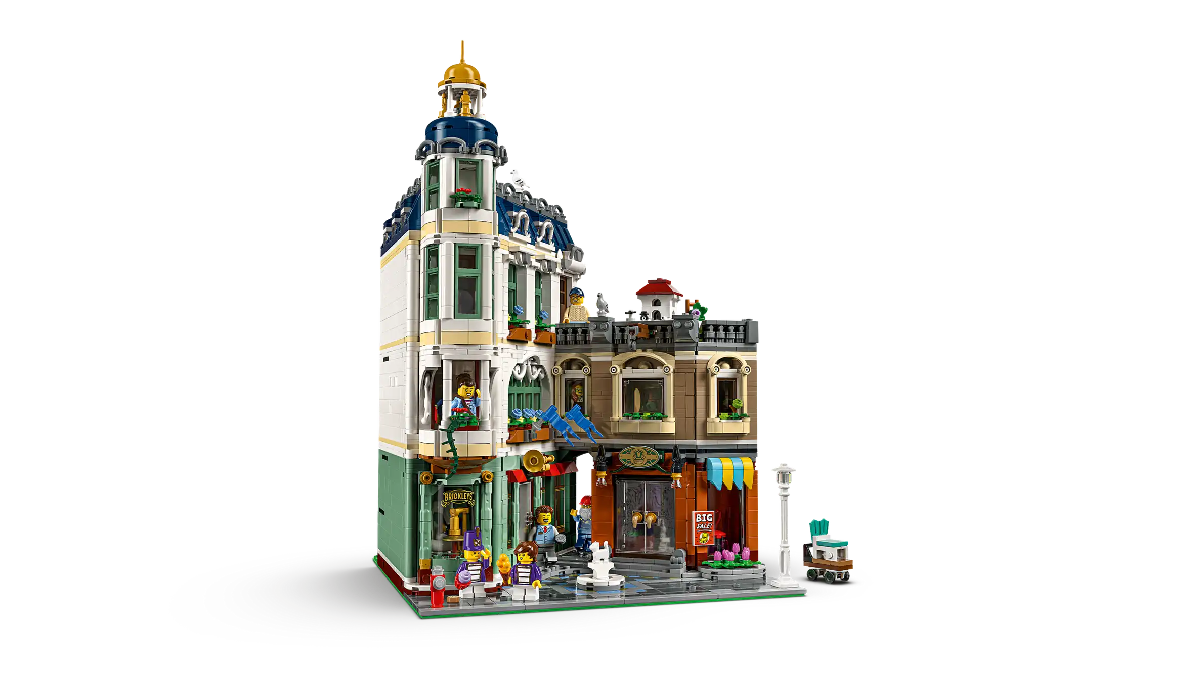 Compatible - Icons - 11371 - Shopping Street - 3456 Pieces