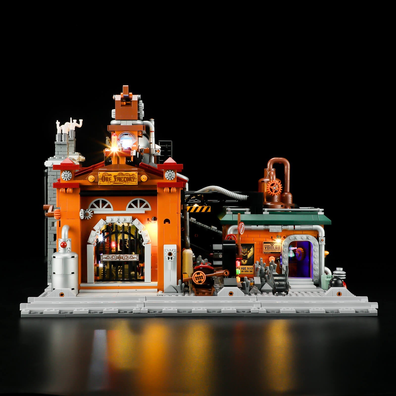 Funwhole/Lumibricks - F9101 - Iron Ore Factory - 3138 Pieces