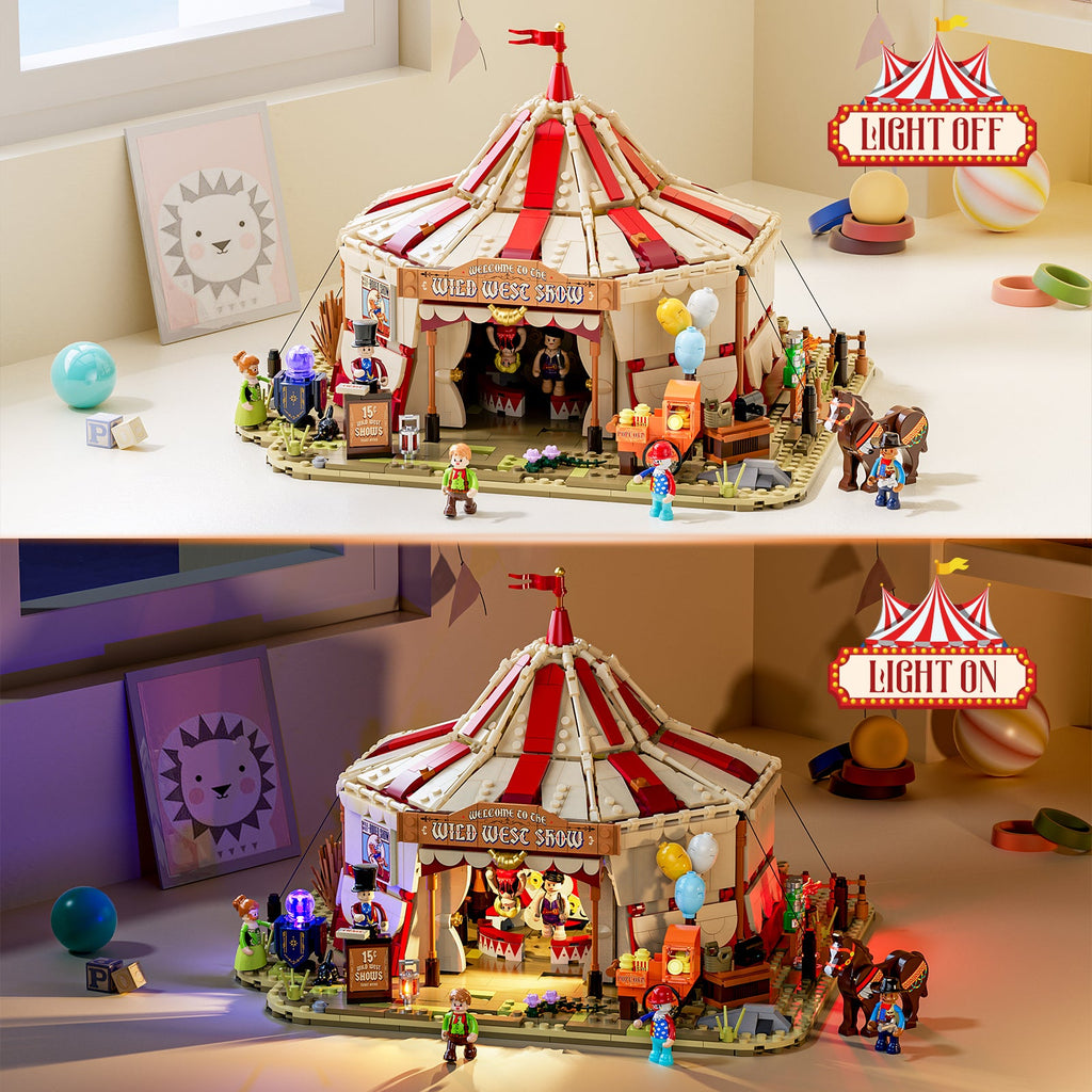 Funwhole/Lumibricks - L9079 - Traveling Circus - 1962 Pieces