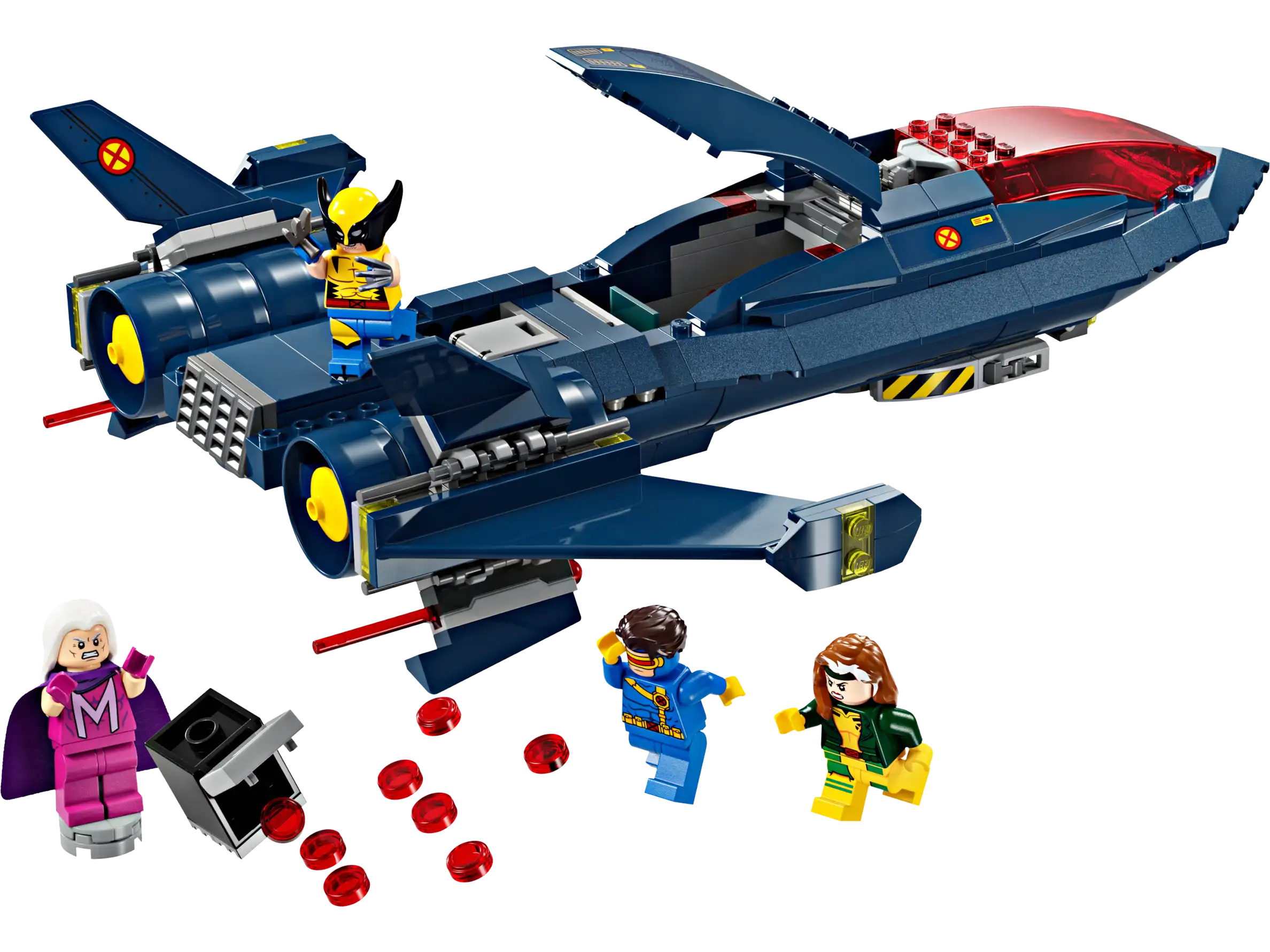 Compatible - Marvel - 76281 - Avengers - X Men X Jet - 359 Pieces