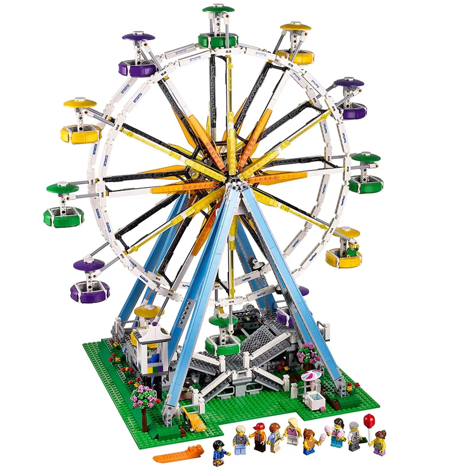 Compatible - Icons - 10247 - Ferris Wheel - 2464 Pieces