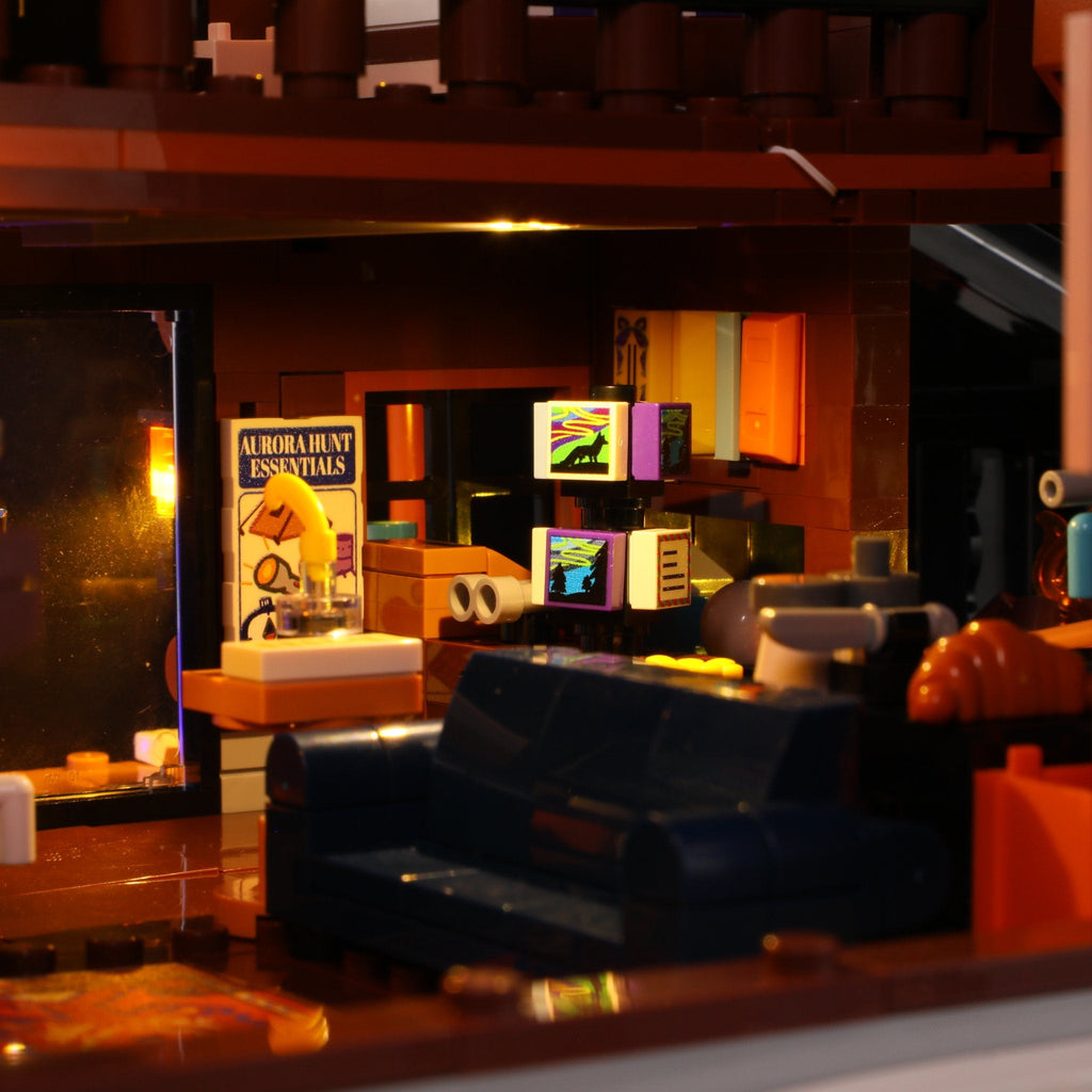 Funwhole/Lumibricks - F9090 - Aurora Cabin - 2425 Pieces