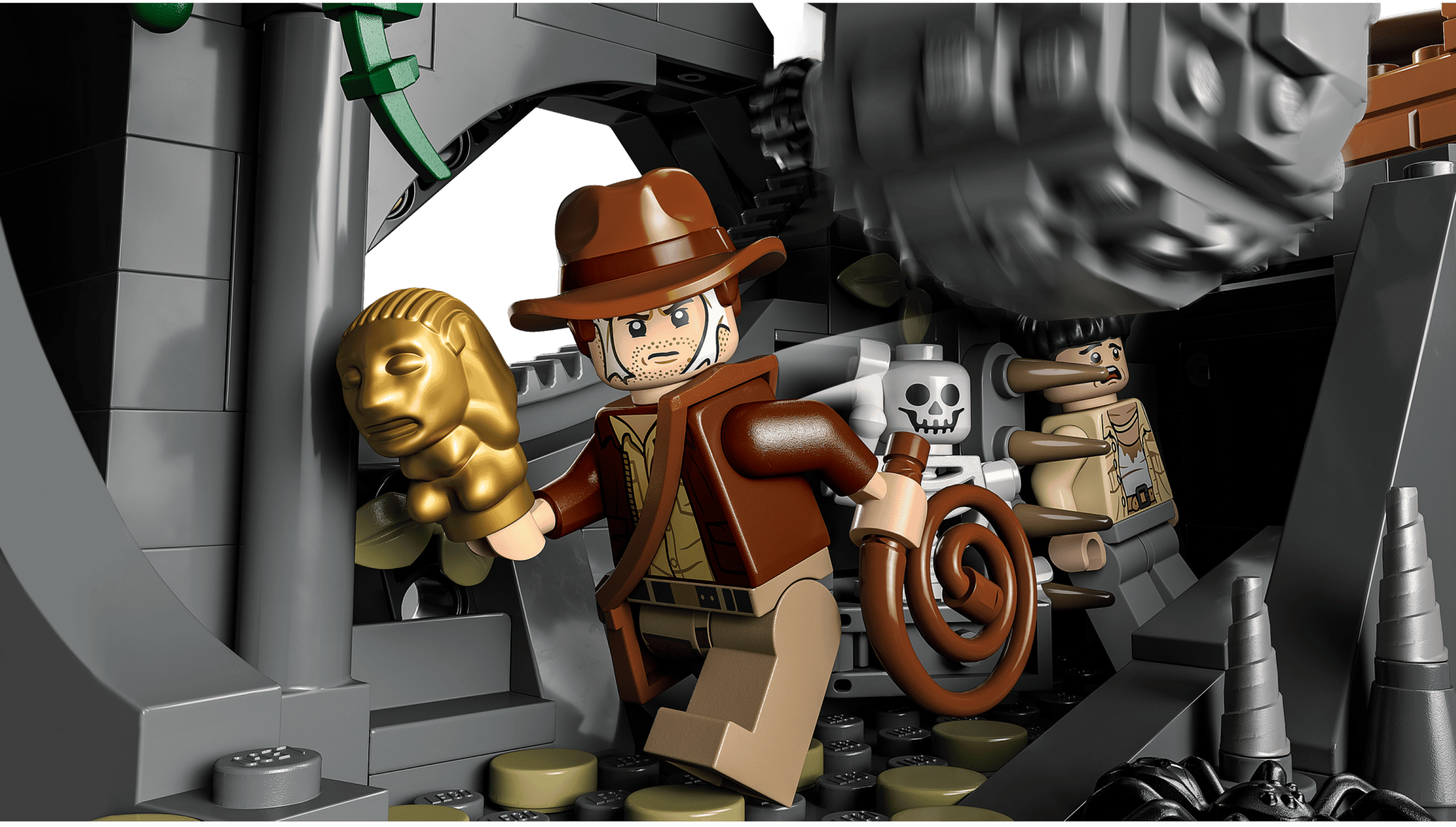 Compatible - Indiana Jones - 77015 - Temple Of The Golden Idol - 1545 Pieces