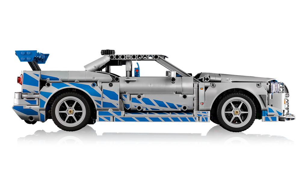 Compatible - Technic - 42210 - Fast and Furious Nissan Skyline GTR R34 - 1410 Pieces