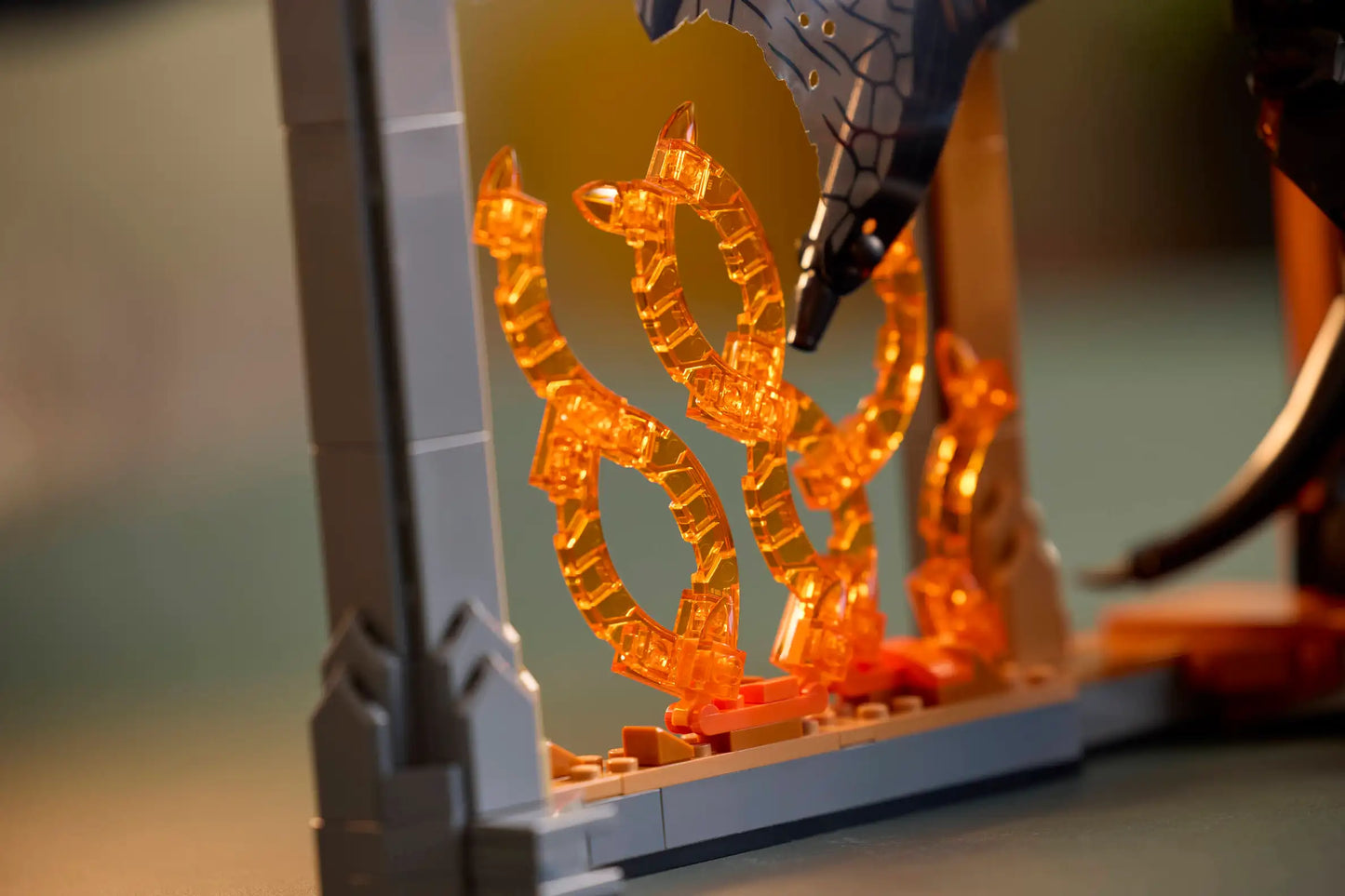 Compatible - 10367 - The Lord of The Rings - Balrog Book Nook - 1201 Pieces