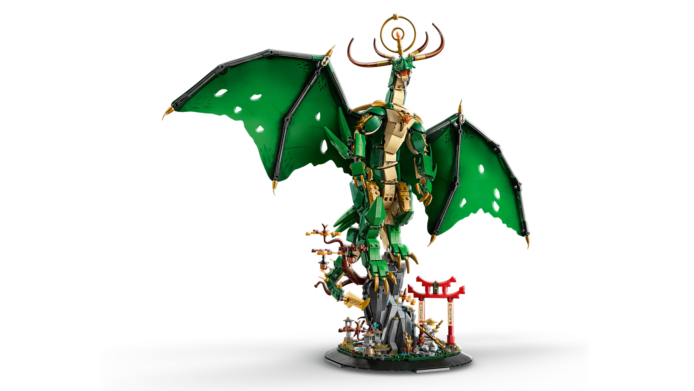 Compatible - Ninjago - 71847 - The Guardian Dragon - 1650 Pieces